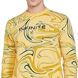 the indian garage co Men Regular Fit Abstract Crew Neck Overhead Sweatshirt-picture-20