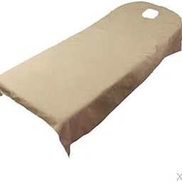 UJEAVETTE 10Pieces SPA Massage Treatment Bed Cover Camel-image-17