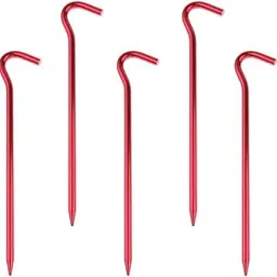 BNF® 5pcs Aluminum Tent Stakes Pegs Ground Nails for Camping Awning 18cm Red|Sporting Goods | Outdoor Sports | Camping & Hiking | Tents & Canopies-picture-12