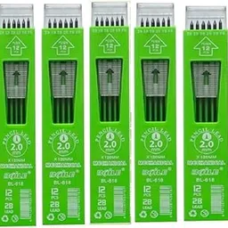 Amazon Brand - Umi 2.0 mm Mechanical Lead Core Pencil Lead Box Set of 5,Total 60 Pcs lead-picture-21