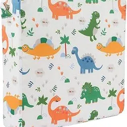 Cute Baby Kids Square Chair Booster Seat Cushion Highchair Seat Pad White-image-0