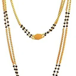 radha's creations Golden Mangalsutra Length 24.00 inches for Women No.414-picture-16