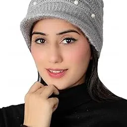 weanies Winter WEAR Black Woolen Cap for WOMEN-C-6-P-picture-12