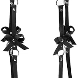 enakshi (label) Women Punk Leather Adjustable Body Harness Waist Garter Belt Costume Black S|Clothing, Shoes & Accessories | Womens Clothing | Intimates & Sleep | Garter Belts-picture-42