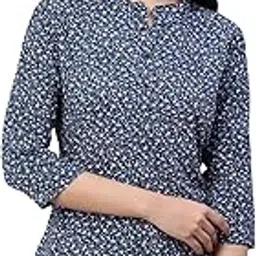 lyra Women's Cotton Regular Fit Tunic Shirt-picture-23