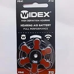 Widex 312 no Mercury Free Zinc Hearing Aid Battery PR41 pack 2(6x2pack=12battery)-picture-37