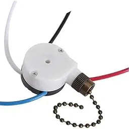 Generic Pull Chain Switch 3 Speed 4 Wire Multifunctional Replacement Part for Wall Lamps Bronze-picture-65