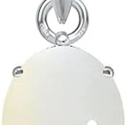 cleangems Sterling Silver Moonstone/Chandrakant 6.25 Ratti or 5.5 Carat Natural Certified Astrological Gemstone 925 bis Hallmark pendant for Men & Women -vslp2625 image 1