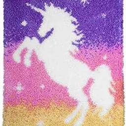 DIY Latch Hook Kits Yarn Kits Rug Pattern Arts and Crafts Crochet Needlework 20x15in/52X38CM)-picture-49