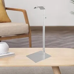 LOSA Mirror Stainless Metal Handbag Display Rack Single Side Adjustable 33-58cm-image-53