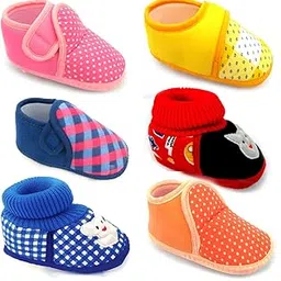 Soft Sole Sandal & Shoes for 3-12 Month's Baby Girl and Baby Boys-image-98