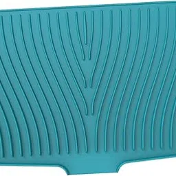 UJEAVETTE Sink Mat Pad Drainage Mat Compact Sink Liner Pad for Kitchen Countertop Sink Green-picture-42