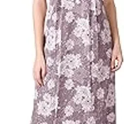 night shades NightShades Nighty| Nighty for Women| Alpine Nighty for Women| Nighty for Women Cotton| Nighty for Women Stylish| Maxi Nighty for Women| Night Gown for Women Cotton| Women Nighty| PV Crush Fabric|-picture-37