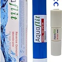 Aquaflit's 100 GPD RO Membrane with FR-450 for up to 3000 TDS Water| Compatible with Almost All Branded Home Water Purifiers | Helps Remove up to 99% Water Contaminants | Model : 100 GPD 3K+FR-picture-65