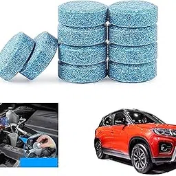 Asryd Car Wiper Detergent Effervescent Tablets Auto Windshield Cleaner Glass Tablets| Better Visibility | Safer Driving | Made in India | for Maruti Suzuki Brezza (10 Tablets)-picture-13