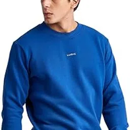 ludic WillMill Collection ‘Evoke S’ - 100% French Terry Cotton 320GSM Comfortable, Fleece Lined, Relaxed Fit Sweatshirt for Men - Winter Essential-picture-11