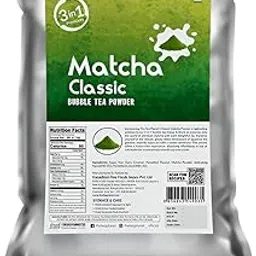 Tea Planet Classic Matcha Bubble Tea Mix – Vegan-Friendly Boba Premix for Smoothies, Milkshakes, Desserts, and DIY Bubble Tea | Non-GMO, Authentic Matcha Green Tea Powder, 1000g-image-26