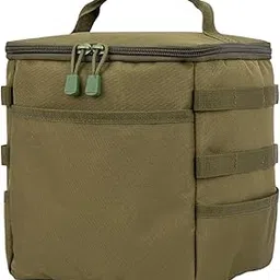 MERISHOPP Camping Gas Tank Storage Bag Cooking Utensil Portable Protective Bag for BBQ Green-image-71