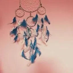 Mehruna Dream Catchers Wall Hangings Feather Wind Chimes for Car Bedroom Handmade Wall Décor & Home Decorative Items Multicolor (Pack of 1, 15Lx 55Hcm)-picture-13