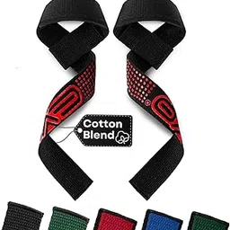 EVO Fitness Weight Lifting Straps Anti Slip Gym Powerlifting Deadlifting Bodybuilding Workout Strength Training Hand Bar Grips Neoprene Gel padded Wrist Support Unisex Men Women-image-16