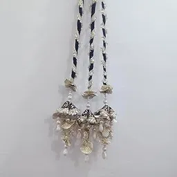 Black Shine Premium Pearl Kodi Paranda Hair Extension for Women & Girls – Traditional Bridal Braid Accessory-picture-21