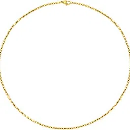 vama FASHIONS Anti Tarnish 14K Gold Plated Stainless Steel Box Snake Necklace Chain for Men Boys (22 Inches - Thickness Thin 1.5mm)-picture-20