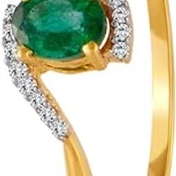 p.c. chandra jewellers 18K (750) Diamond Collection Yellow Gold and Diamond Ring for Women-picture-34