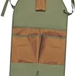 Bnf® Split Leg Apron with Pockets Oxford Cloth Garden Tool Apron for DIY Painting Brown Pocket|Home & Garden | Kitchen, Dining & Bar |Aprons|1 Pottery Apron image 1