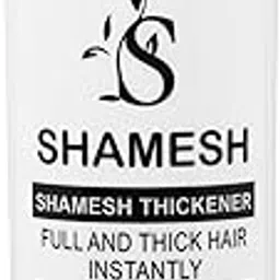 Shamesh Thickener Hair Fiber Black 28g For Thin & Fine Hair | Hair Building Fiber To Make Thicker Hair Instantly | Hair Thickening Fibre Spray For Men & Women | Concealer (Black)-picture-33