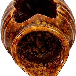 PRETYZOOM Garden Fountain Outdoor Water Dispenser Pump Decorative Ceramic Jar Fish Tank Waterfall Fountain-picture-10