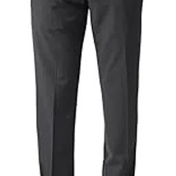 van heusen Men's Slim Work Utility Pants (VHTFDSLBT89843_Grey-picture-11