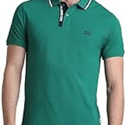 jack & jones Men Cotton Polo Collar Slim Fit T-Shirt-picture-11