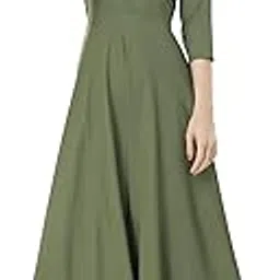 rudrakriti Women's Fit and flare Maxi Dress-picture-38