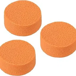 PATIKIL 5x5x2.5cm Pickleball Paddle Eraser,3 Pcs Round Rubber Pickleball Racket Dust Remover Bar Cleaner,Orange-picture-27