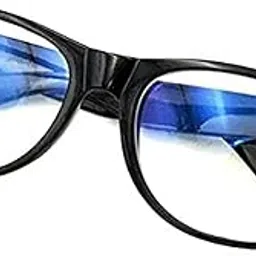 Anti reflextion BlueCut UV420 PROTECTED Wayfarer Spectacles Frame With Anti glare Blue Ray Cut Block Glasses Zero Power for Eye Protection from Computer Tablet Laptop Mobile Eyeglasses Make In india-image-30