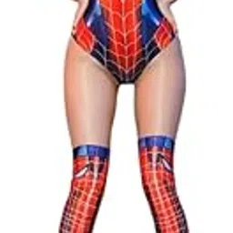 veostory Ladies Women Sexy Chemise Babydoll Roleplay Spider Cosplay Costum Adjustable-picture-10