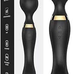 SAYFINE Body Massager for Pain Relief Personal Body Massager for Women, Men Rechargeable Wireless Vibration Machine for Female with 20 Vibration Modes, 8 Speeds Silicone Cordless Mini Massager-image-64