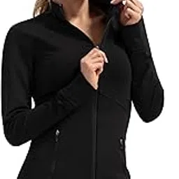 queenieke Women's Sports Jacket Slim Fit Running Jacket Cottony-Soft Handfeel 60927-picture-30
