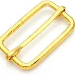 CRAFTMEmore Loops & Sliders CRAFTMEmore Movable Bar Slide Strap Adjuster Rectangle Strap Keeper Triglide Belt Keeper Purse Making 5/8" 3/4" 1" Pack of 10 (1 Inch, Gold)-picture-16