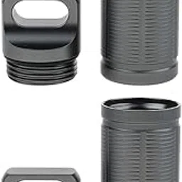 JAZZY PEARLS® 2X Aluminum Alloy Outdoor Waterproof Mini Pill Case Box Capsule Bottle-Sporting Goods-Outdoor Sports-Camping & Hiking-Emergency Gear-Other Emergency Gear-2 Pieces Waterproof Pilll Case-image-21