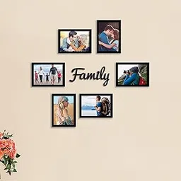 Art Street Family Wall Photo Frames with Family MDF Plaque for Home Living Room Decoration Set of 6 Eco Series Photo Frame for Wall Décor (Size - 4x6 Inchs)-picture-10