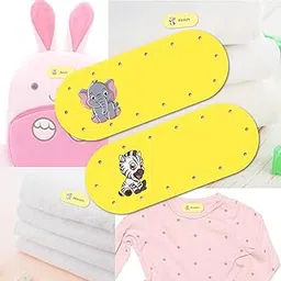 woopme Custom Name Tags for Kids Self-Stitch | Personalized Sew-On Labels for Uniforms, School Bags, & Clothes - Pack of 12 (6)-image-6