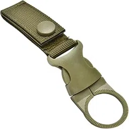 LOOM TREE® Nylon Molle Hanging Strap Webbing Buckle Clip Bottle Hook Belt Army Green|Other Camping/Hiking Backpacks-image-98