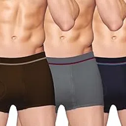 innero Race Mens Underwear | Cotton Trunk for Men | Attractive Solid Colors-picture-39