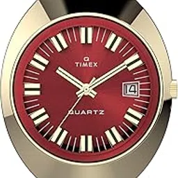 timex Men Burgundy Analog Dial Leather Band Watch- TW2V25400U9-picture-50