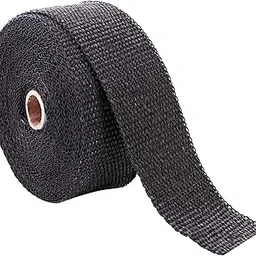 AllExtreme Silencer Wrap Bike Exhaust Heat Shield Length-3 Metre for Bullet Electra Twinspark (Black)-picture-22