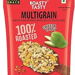 Roasty Tasty Multigrain Diet Mixture - Palm Oil Free Snacks for Kids - Millet Namkeen - Healthy Snacks for All - Roasted Snacks with Millets & Seeds - No Onion No Garlic Namkeens - Healhy Namkeen Mixture 340g-image-19