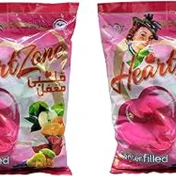 GLACIER Heart Zone Candy | Center-Filled Lover Candy | A Burst of Love in Every Bite | 150 pcs Delicious Candies in Each | Pack of 2-picture-32