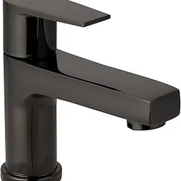 Hindware Italian Collection F360001GRT Element Pillar Cock,Brass with Chrome Black PVD Finish | 12-Year Manufacturer Warranty-image-19