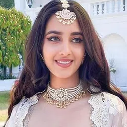 lucentarts jewellery Gold Plated Traditional Pearl & Kundan Choker Necklace Jewellery Set for Women & Girls | Elegant Alloy Design with Earrings, Adjustable Design No CHOKER468-picture-52